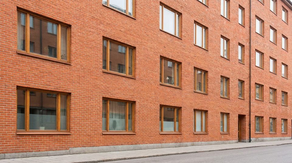 Fasadtvätt av tegel